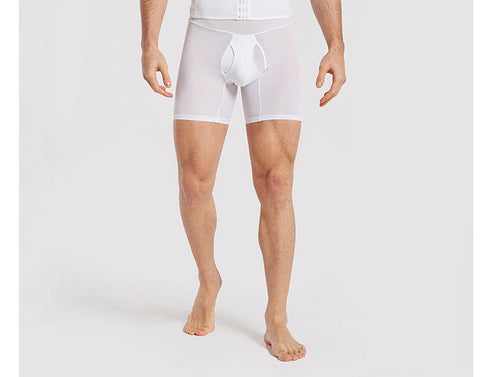 Men's Abdomen Control Hip Lift Boxer Brief Shapewear