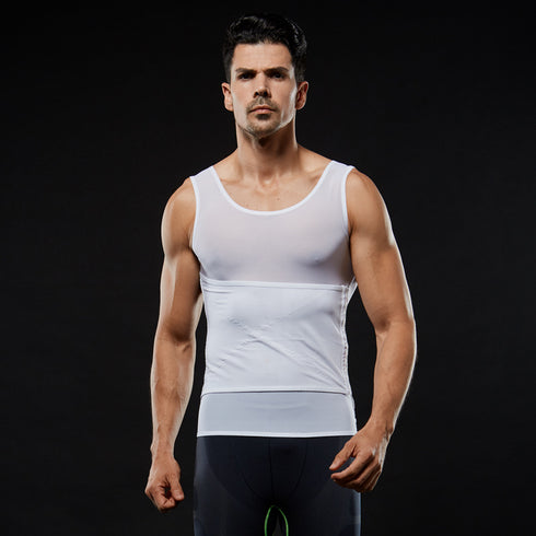 Men's Abdomen Control Tank Compression Seamless Body Shaper