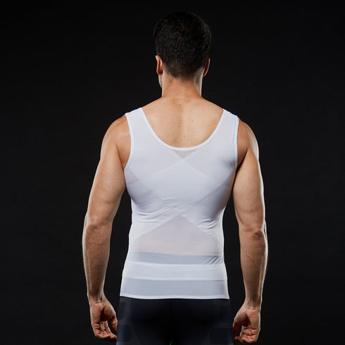 Men's Abdomen Control Tank Compression Seamless Body Shaper