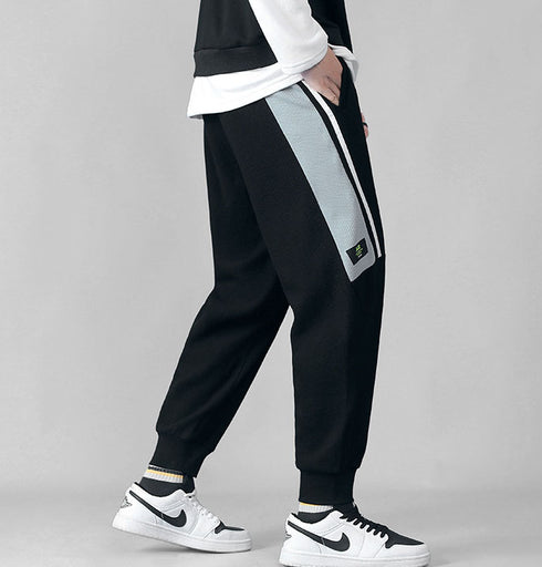 Men's Active Basic Elastic Waist Casual Jogging Trousers