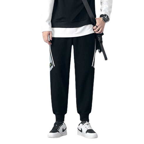 Men's Active Basic Elastic Waist Casual Jogging Trousers