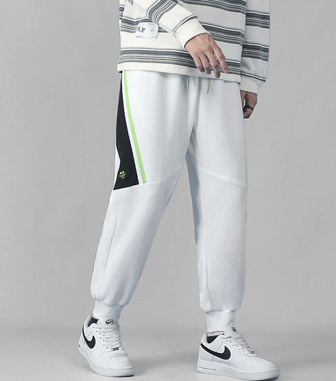 Men's Active Basic Elastic Waist Casual Jogging Trousers