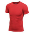 Men's Activewear Running Short Sleeve Skinny T-shirt