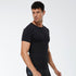 Men's Activewear Running Short Sleeve Skinny T-shirt