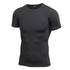 Men's Activewear Running Short Sleeve Skinny T-shirt
