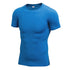 Men's Activewear Running Short Sleeve Skinny T-shirt