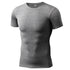 Men's Activewear Running Short Sleeve Skinny T-shirt