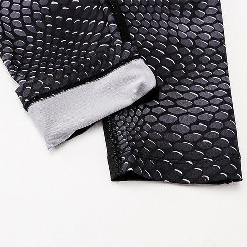 Men's Athletic Leggings 3D Printed Compression Pants