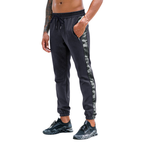 Men's Athletic Loose Stretchy Quick Dry Pants with Pocket