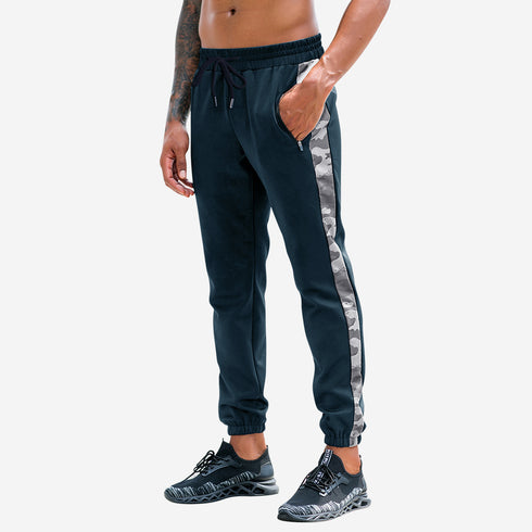 Men's Athletic Loose Stretchy Quick Dry Pants with Pocket