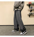 Men’s Athletic Fleece-Lined Loose Straight Leg Casual Jeans