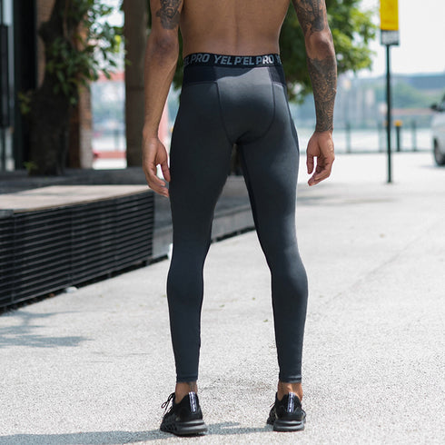 Men's Athletic Workout Fitness Running Leggings Tights
