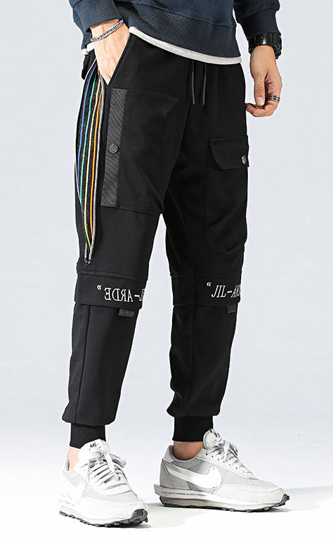 Men's Athletie Cargo Casual Joggers Pants