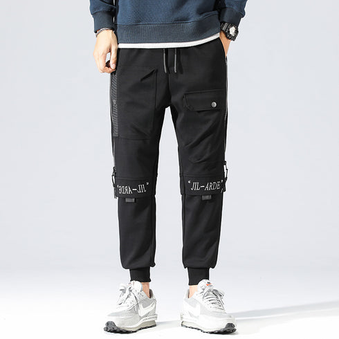 Men's Athletie Cargo Casual Joggers Pants