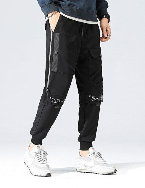 Men's Athletie Cargo Casual Joggers Pants