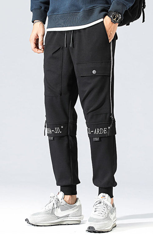 Men's Athletie Cargo Casual Joggers Pants