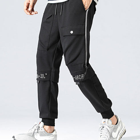 Men's Athletie Cargo Casual Joggers Pants
