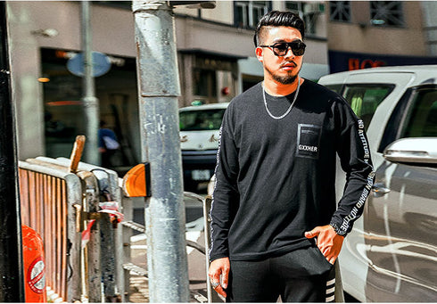 Men's Big and Tall Long Sleeve Plus Size Sweatshirts