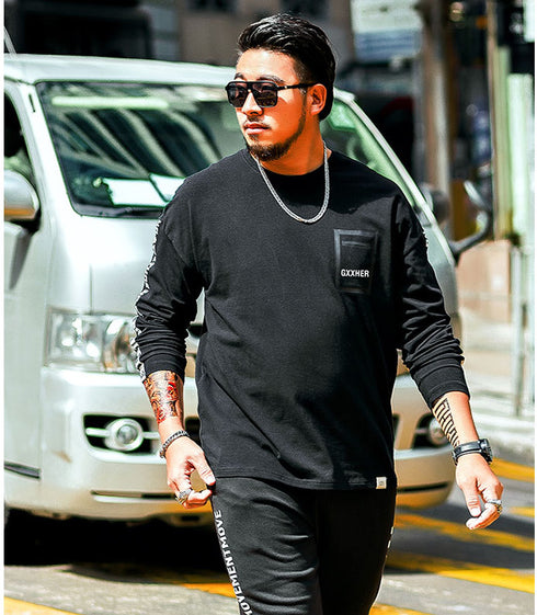 Men's Big and Tall Long Sleeve Plus Size Sweatshirts