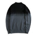 Fashion Men's Black-Grey Gradient Pullover Plus Size Sweater