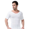 Men's Body Shaper Base Layer Athletic Seamless Workout Shirt