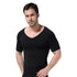Men's Body Shaper Base Layer Athletic Seamless Workout Shirt