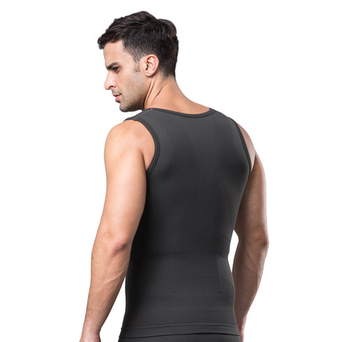 Men's Tummy Control Breathable Seamless Shapewear Tank