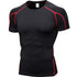 Men's Bodybuilding Sport Short Sleeve T-shirt Shapewear