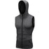 Men's Bodybuilding Zipper Sleeveless Hooded Undershirt Tank