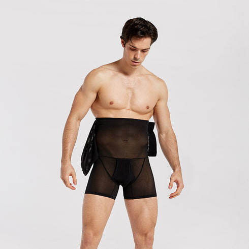 Men's Breathable Abdomen Control Shapewear Boxer Brief