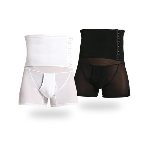 Men's Breathable Abdomen Control Shapewear Boxer Brief