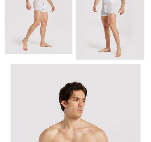 Men's Breathable Abdomen Control Shapewear Boxer Brief