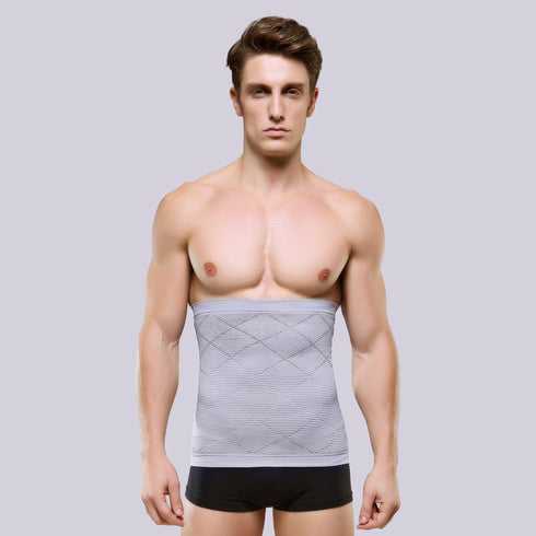 Men's Breathable Fitness Thermal Compression Seamless Waist Trimmer