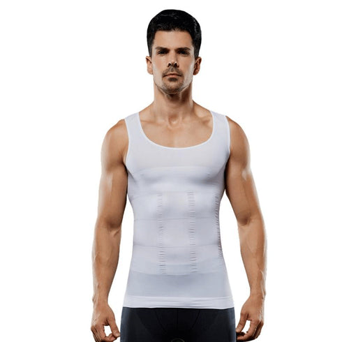 Men's Breathable Seamless Compression Body Shaper Tank