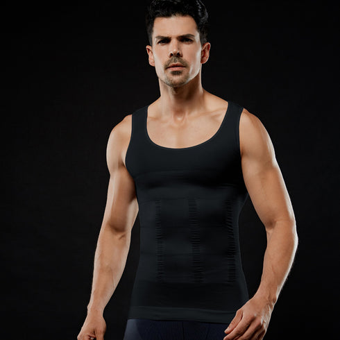 Men's Breathable Seamless Compression Body Shaper Tank