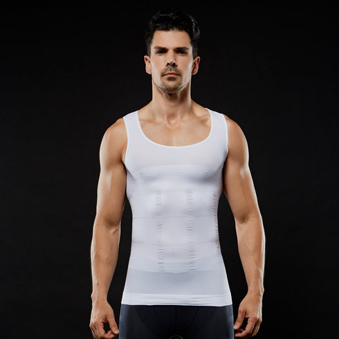 Men's Breathable Seamless Compression Body Shaper Tank