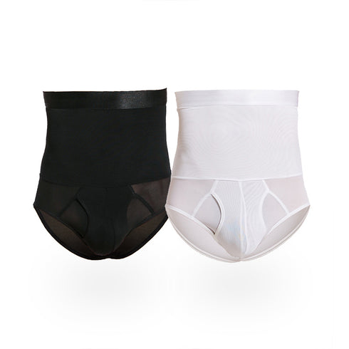 Men's Breathable Tummy Control Body Shaper Girdle Briefs