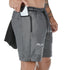 Men's Breathable Workout Mesh Shorts with Towel Loop