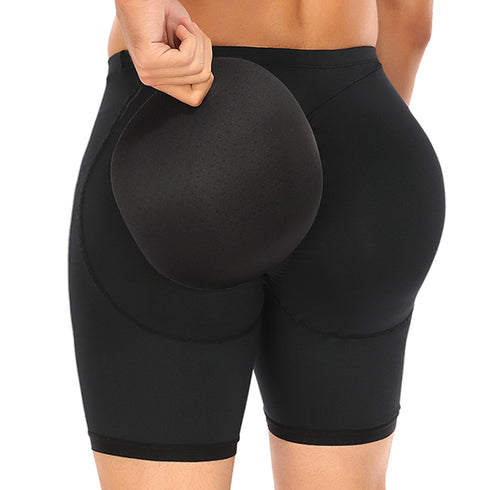 Men's Plus Size Butt Lifter Boxer Briefs Fake Butt Padded Shaping