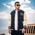 Men's Button Streetwear Plus Size Baseball Jackets