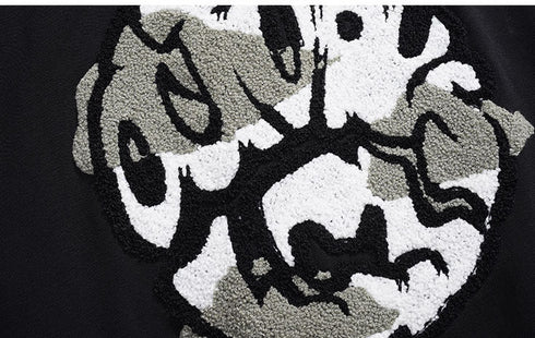 Men's Button Streetwear Warm Cotton Plus Size Baseball Jackets