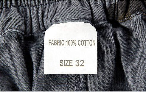 Men's Camouflage Cargo Shorts with Zip Pockets