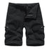 Men's Camouflage Cargo Shorts with Zip Pockets