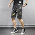 Men's Camouflage Relaxed Casual Urban Jean Denim Shorts