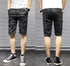 Men's Camouflage Relaxed Casual Urban Jean Denim Shorts