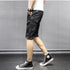 Men's Camouflage Relaxed Casual Urban Jean Denim Shorts