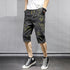Men's Camouflage Relaxed Casual Urban Jean Denim Shorts