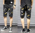 Men's Camouflage Relaxed Casual Urban Jean Denim Shorts