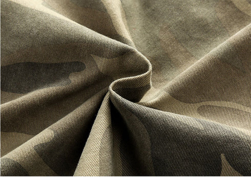 Men's Camouflage Straight Leg Cargo Shorts