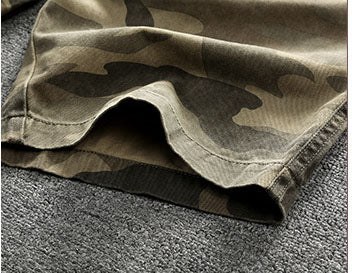 Men's Camouflage Straight Leg Cargo Shorts